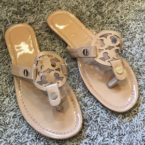 Tan sandals size 10